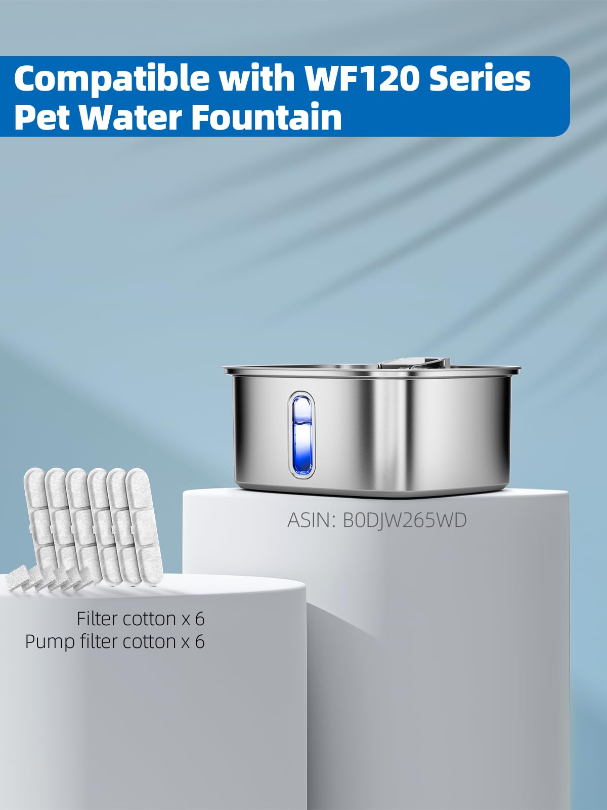 Dog Water Fountain for Large Dogs