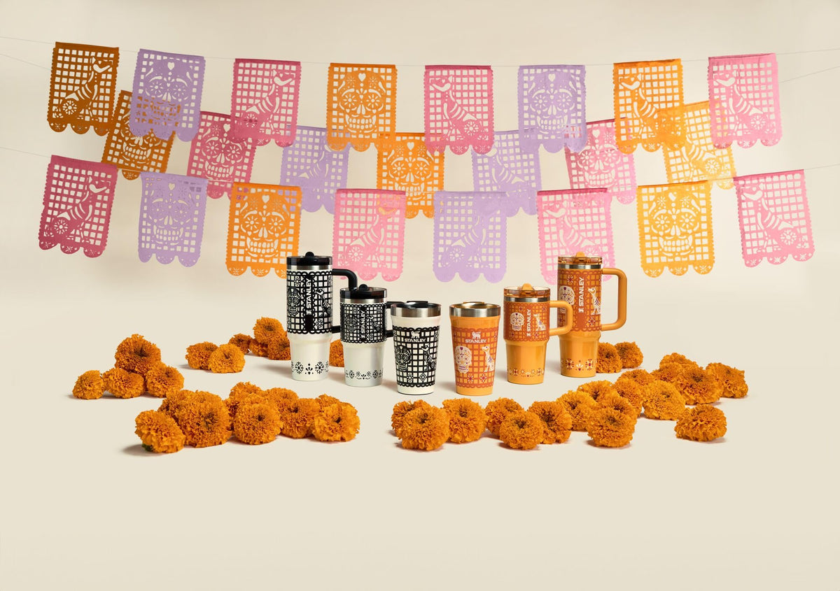Quencher ProTour Flipstraw Tumbler (20 Ounces / Salt Papel Picado)