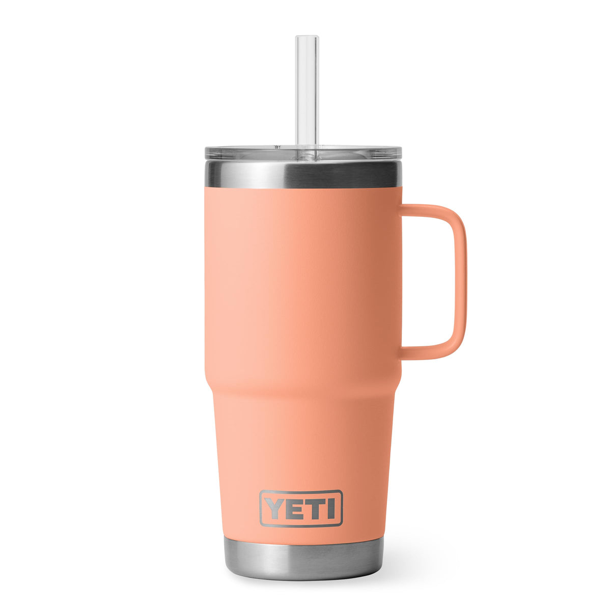 Rambler 25 oz Straw Mug (Lowcountry Peach / 25 Ounces)