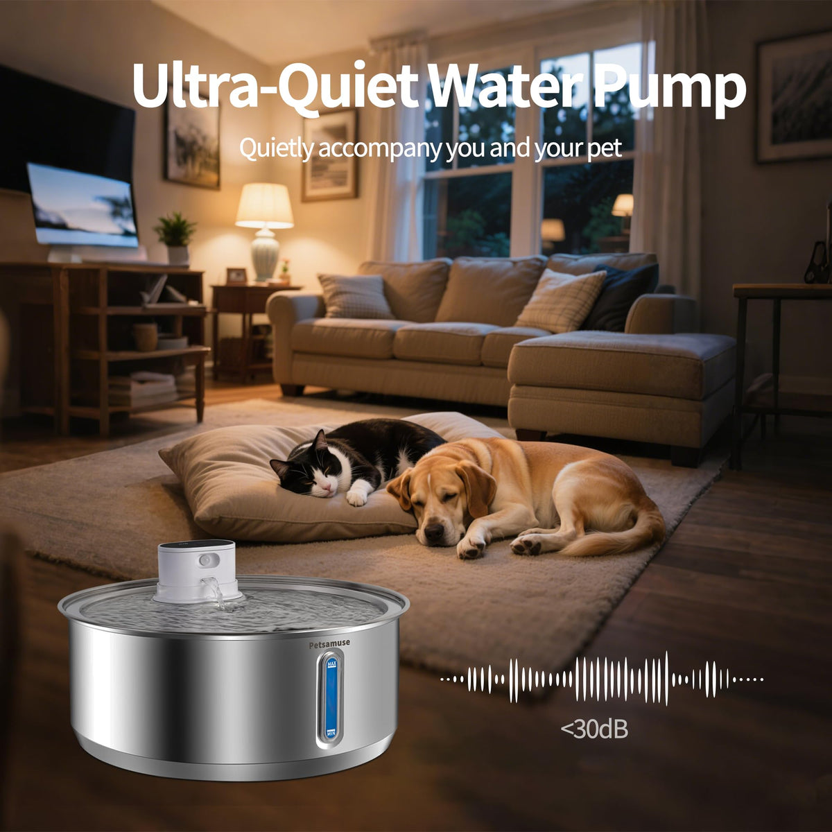 Wireless Dog Water Fountain
