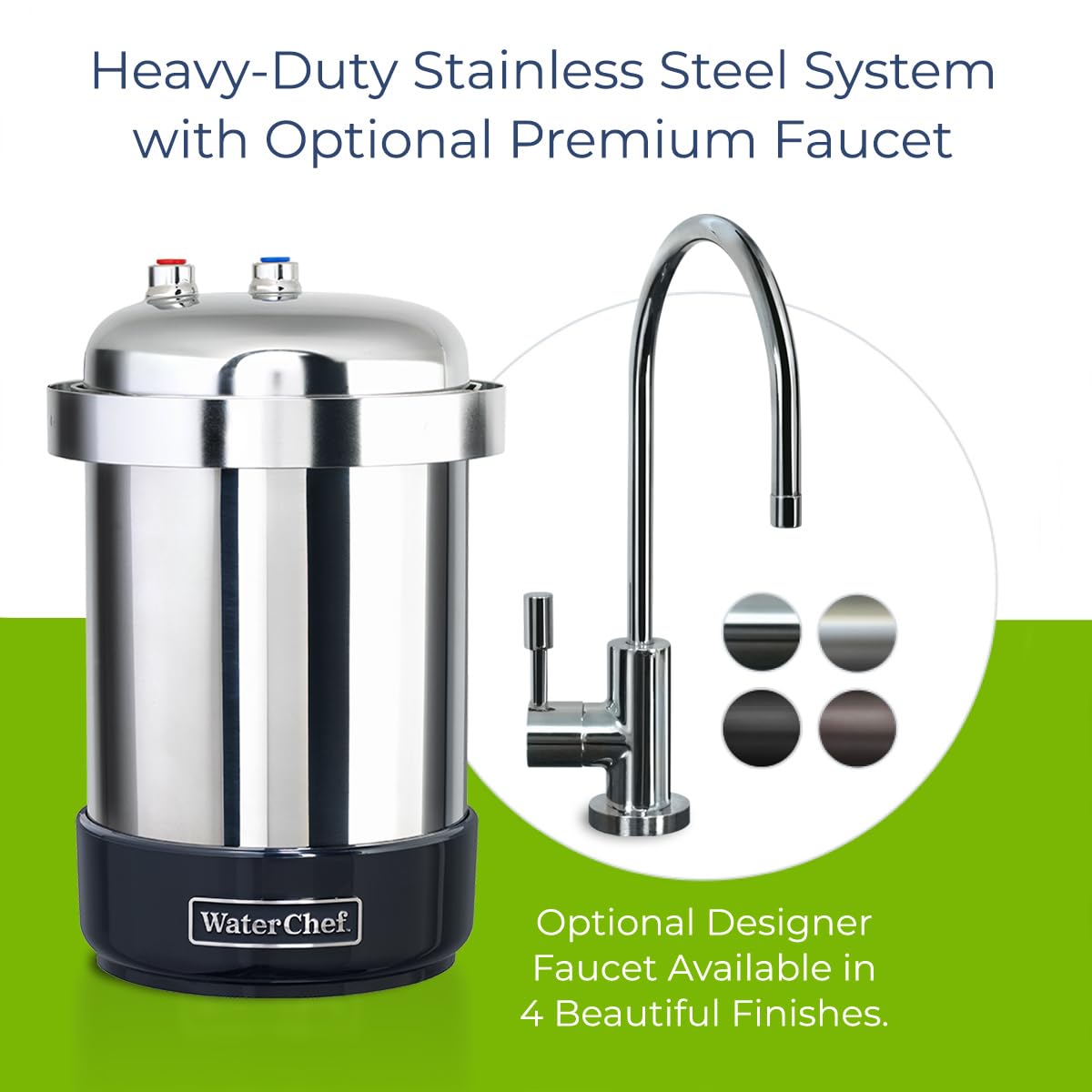 Premium Under (Matte Black Designer Faucet)
