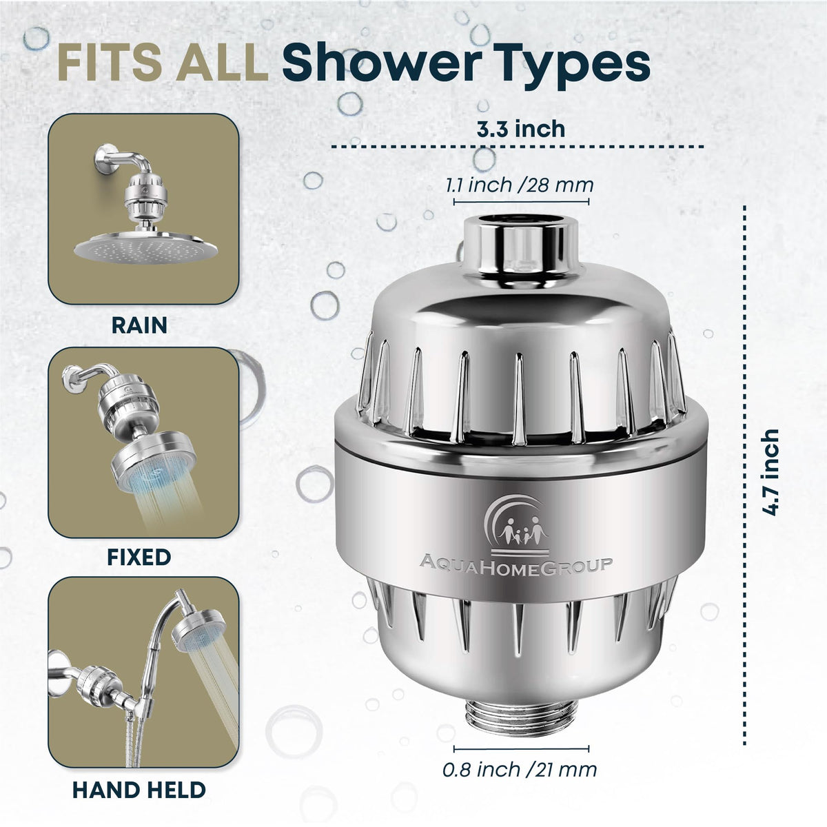 Well Water Shower Filter