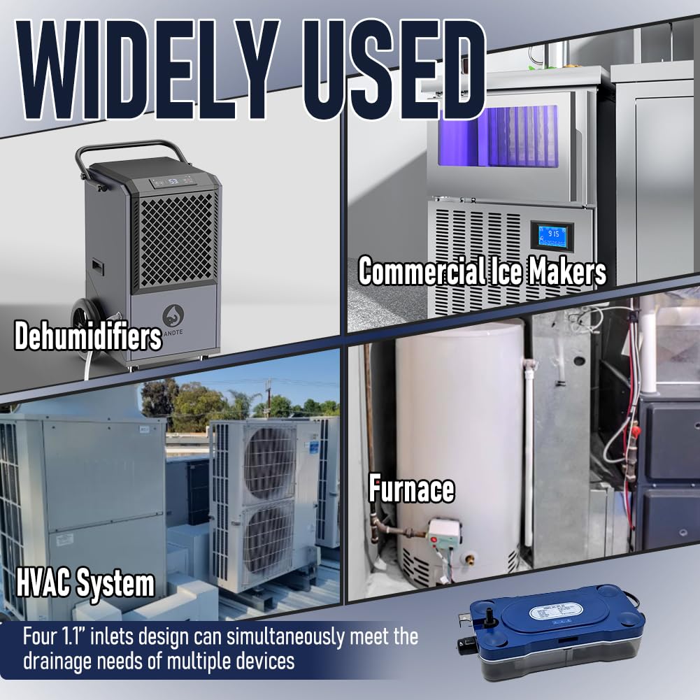 Low Profile Condensate Pump for HVAC