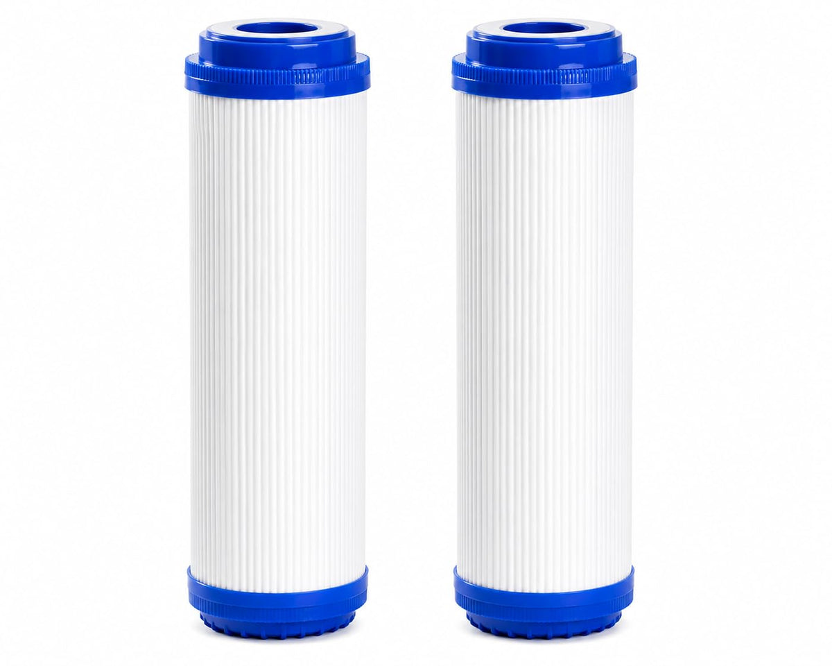 10x2.5 Granular Carbon for EcoPure EPW2000 Universal Fit (Granular Carbon, 2 Pack)