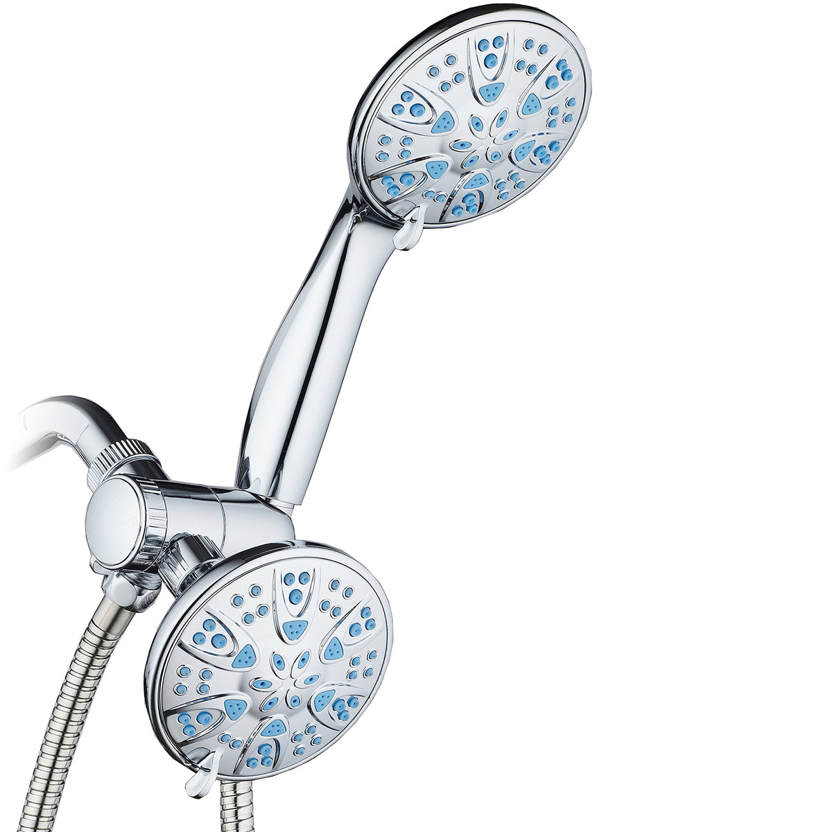 for California (1.8 Gallons Per Minute / Chrome / Aqua Blue Jets)