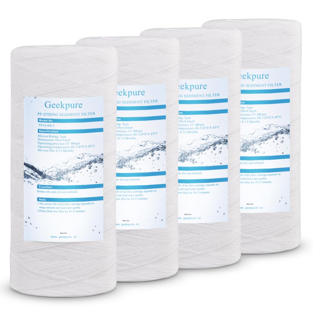 Whole House String Wound PP Sediment Filters