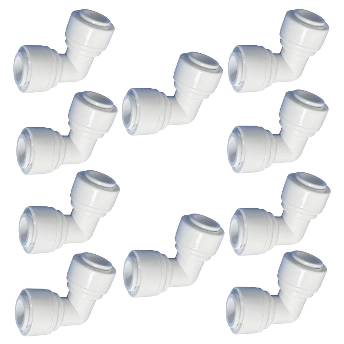 10 Pack 3 8 RO Tubing Elbow Connector 90 degree 3 (3/8" elbow connect(10))