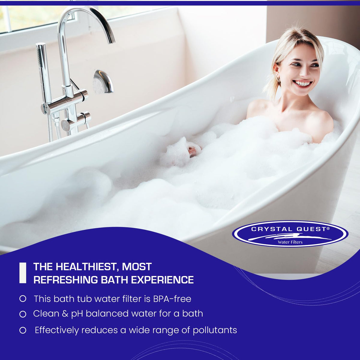 Bathtub Filter (Chrome)
