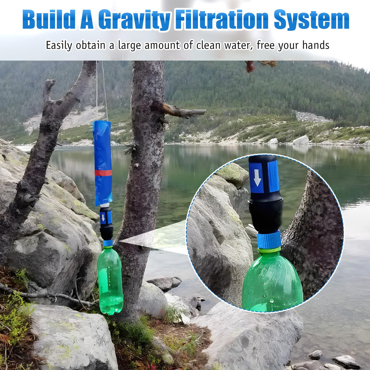 4 Pcs Water Filter Coupling Kit