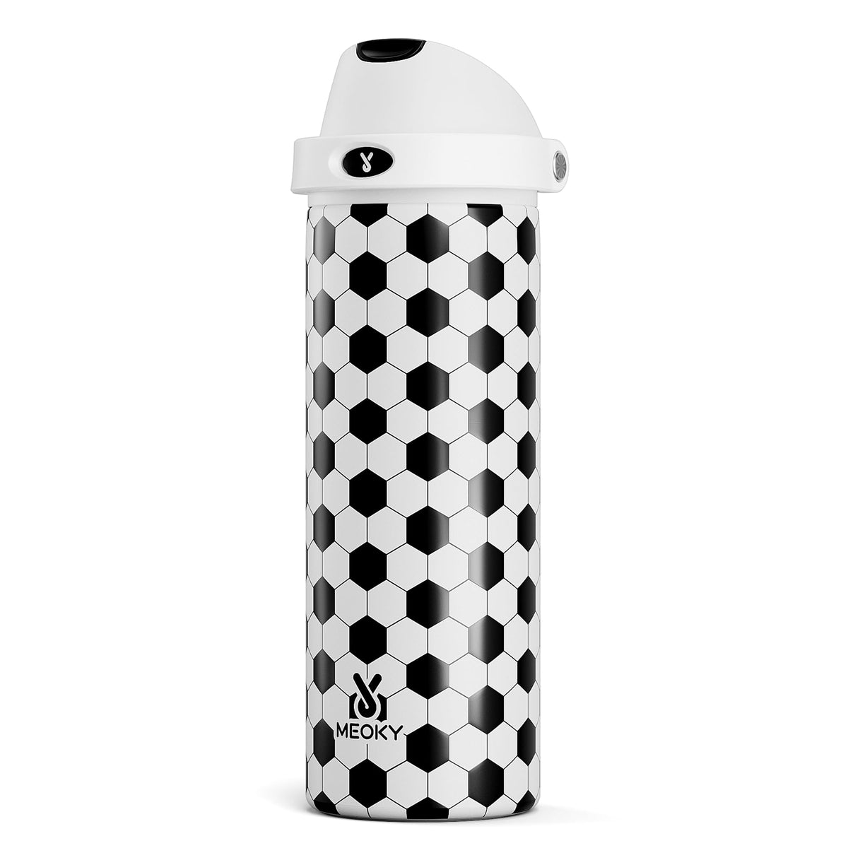 24 oz Insulated Water Bottle with Straw (Arena Light / 24 Ounces)