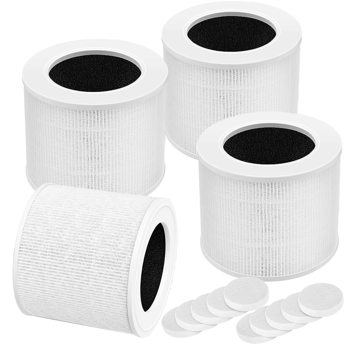 Core Mini Replacement Filter for LEVOIT Air Purifier (Core Mini-4 White)