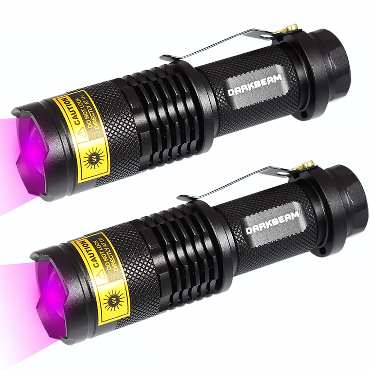 UV 395nm Flashlight Blacklight Woods lamp Black Light Mini