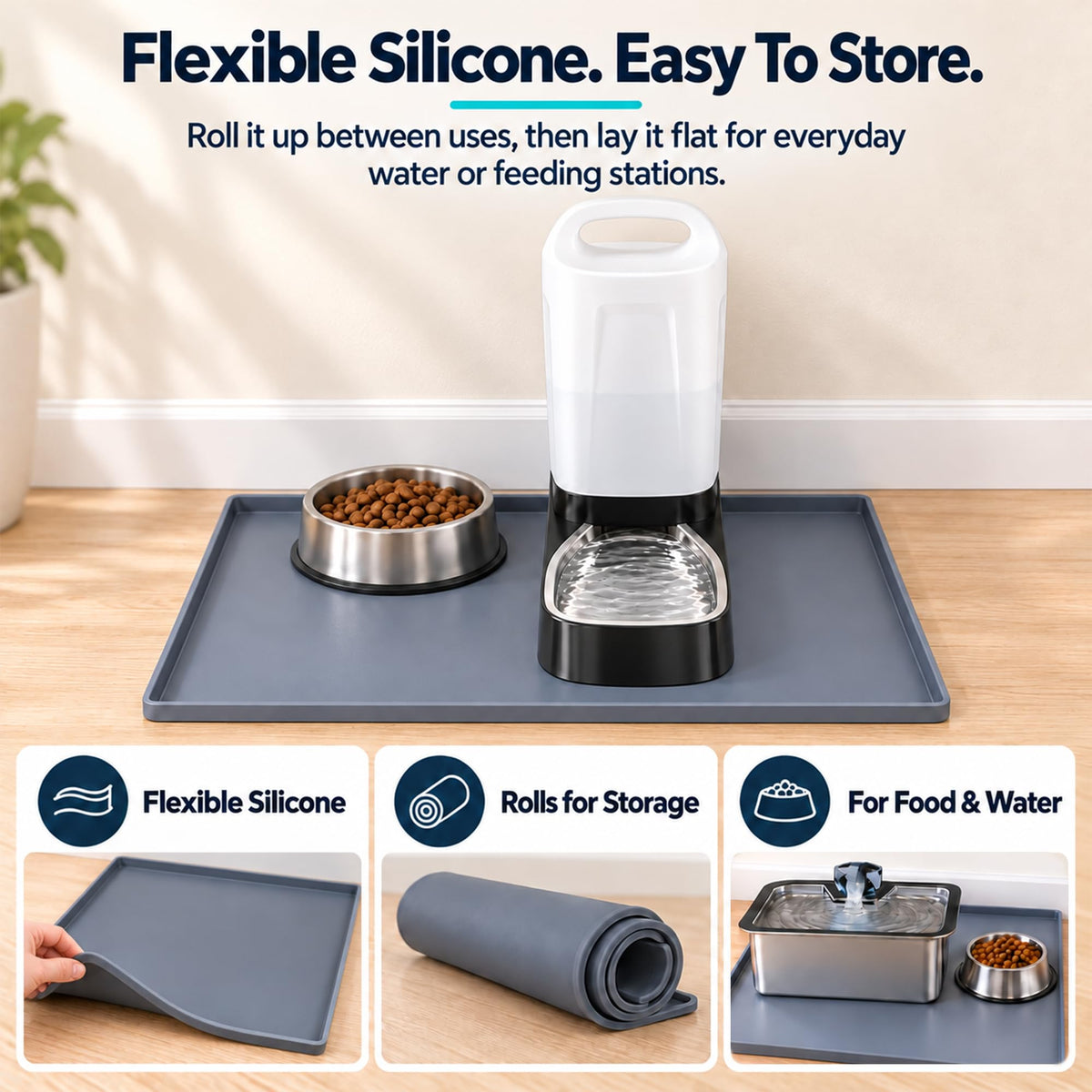 Silicone Pet Water Mat