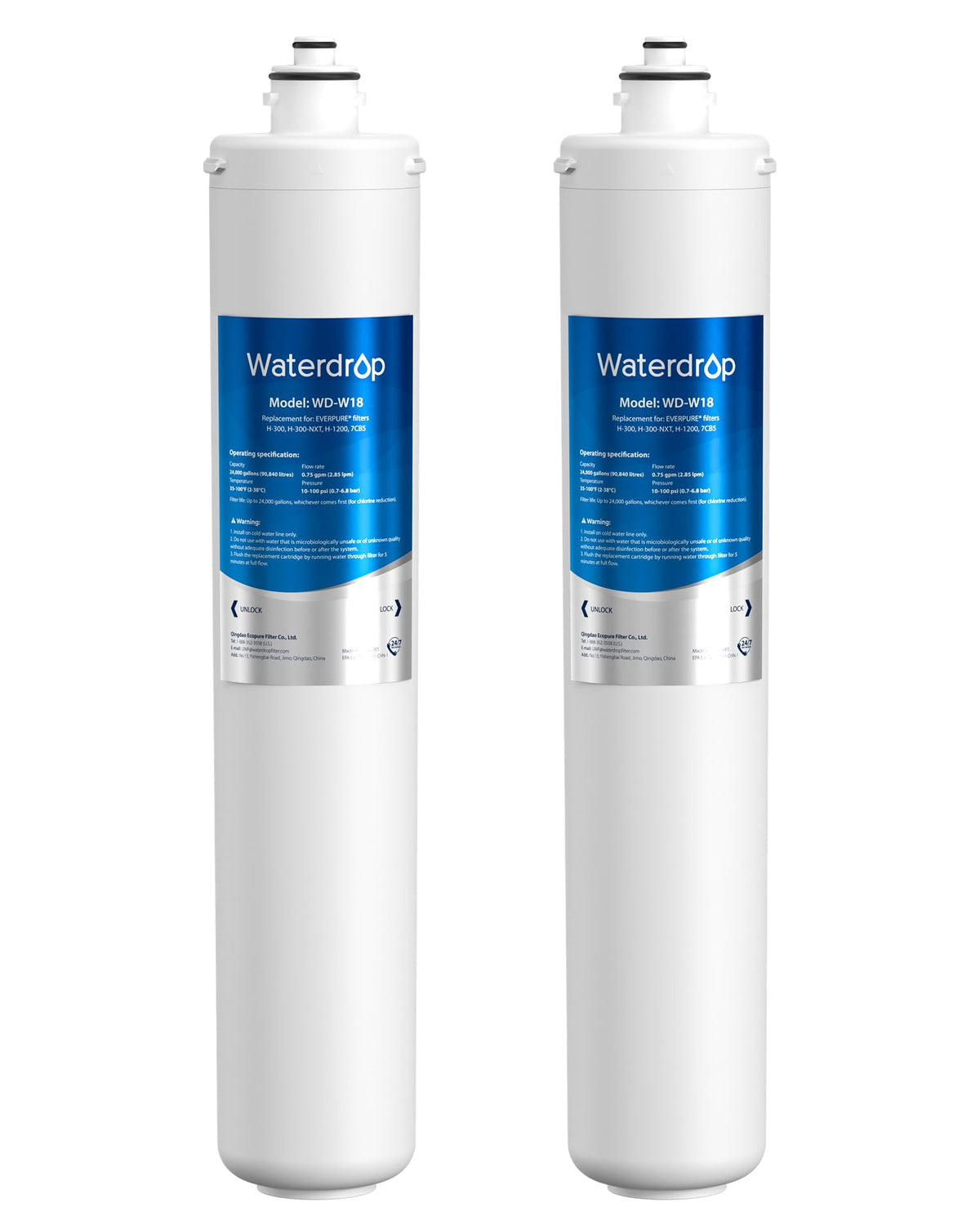 H 300 Water Filter Replacement for Pentair® Everpure H