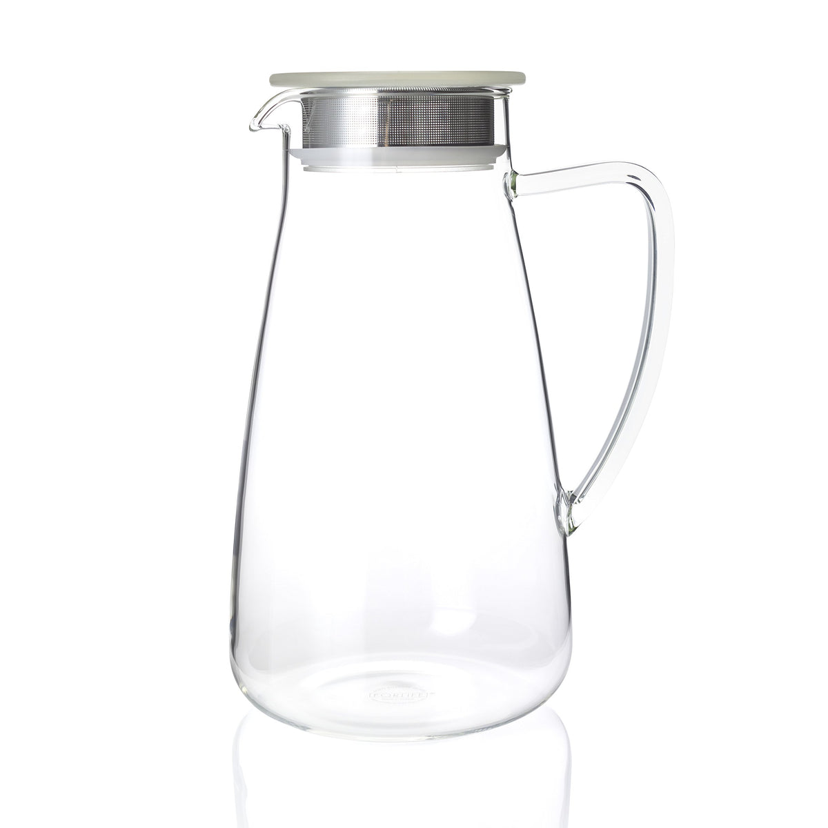 838-A-ICE Flask Glass Tea Jug Pitcher, 64 oz, Ice (Ice)