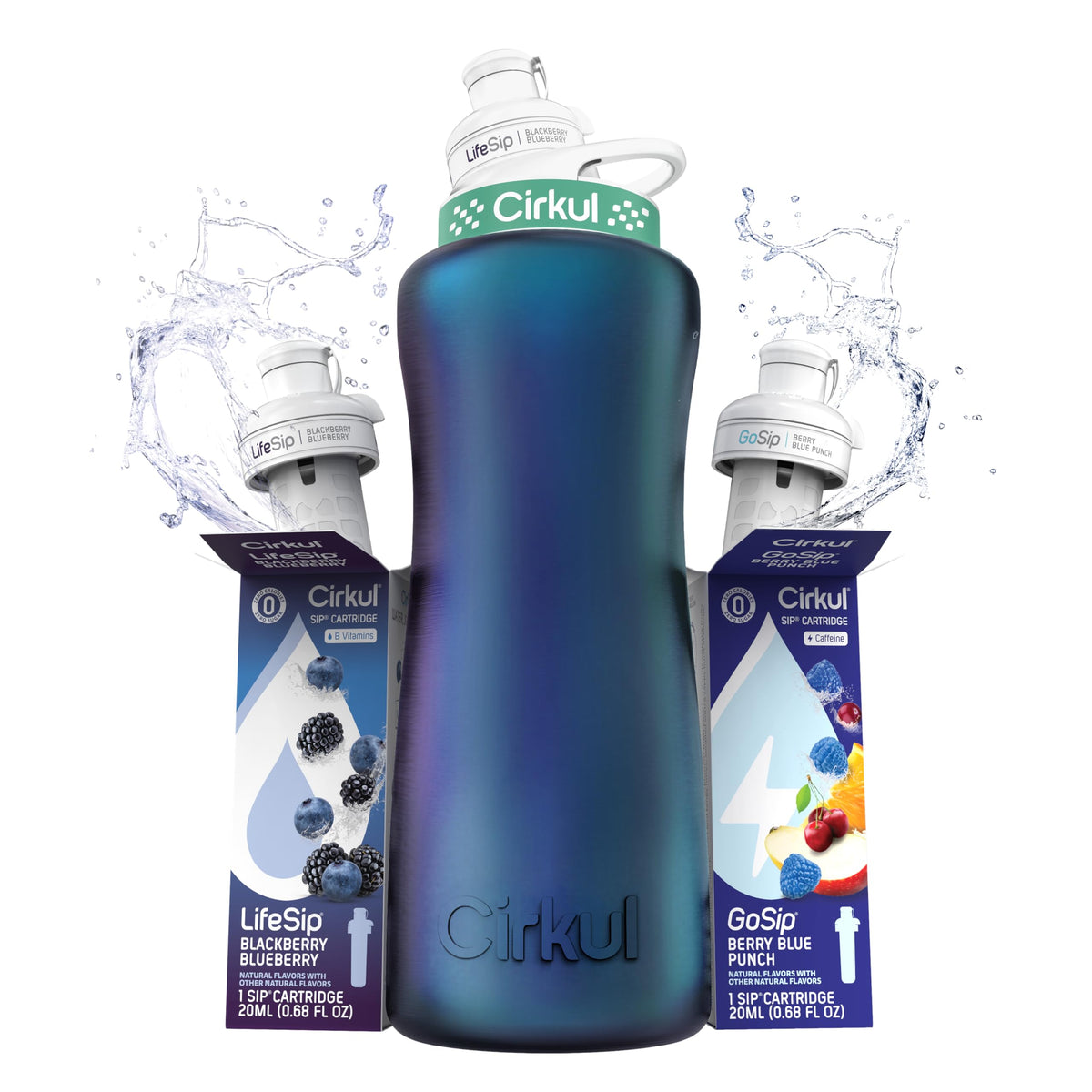32oz Chameleon Metal Bottle & 2 No Sugar (Chameleon / 32 Ounce)