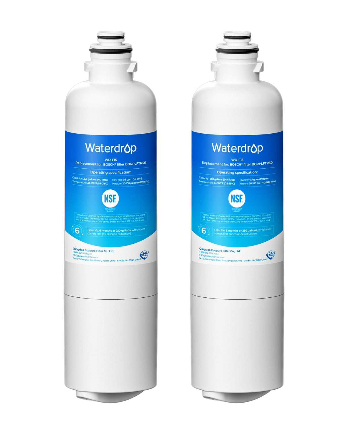 11032531 Water Filter Replacement for Bosch® BORPLFTR50