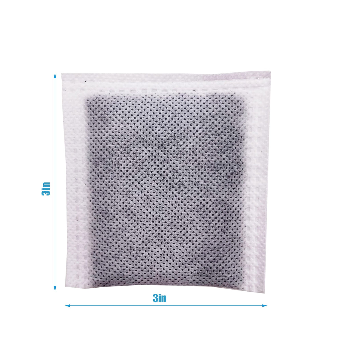 Compact Activated Charcoal Odor Absorbing Filter Refill Deodorizer