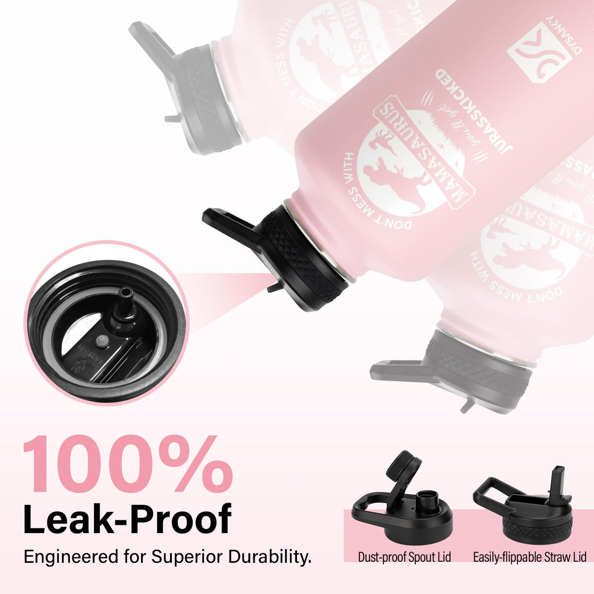 Insulated Water Bottle w (Mother's Gift / 64 Ounces)