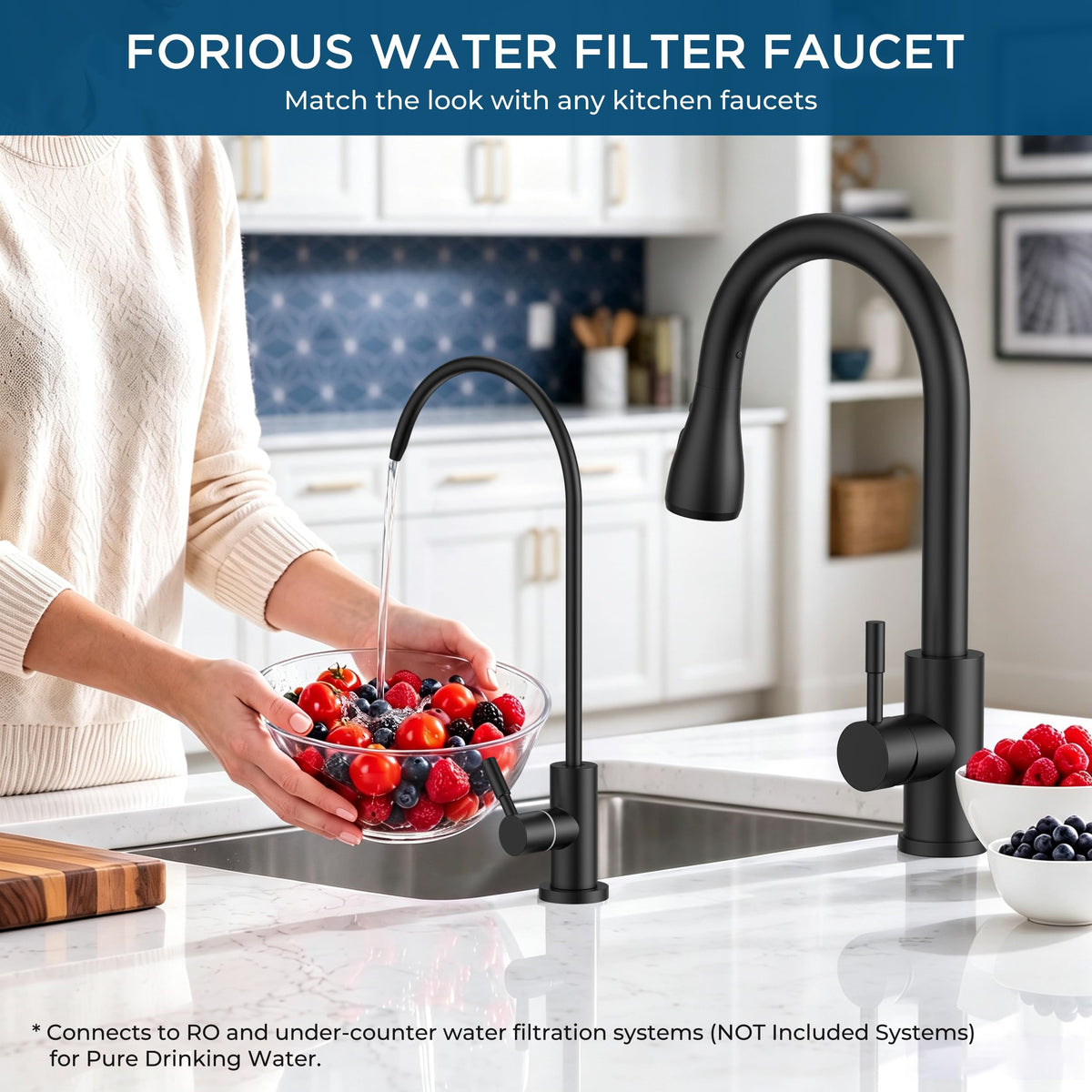 Drinking Water Faucet (Matte Black)
