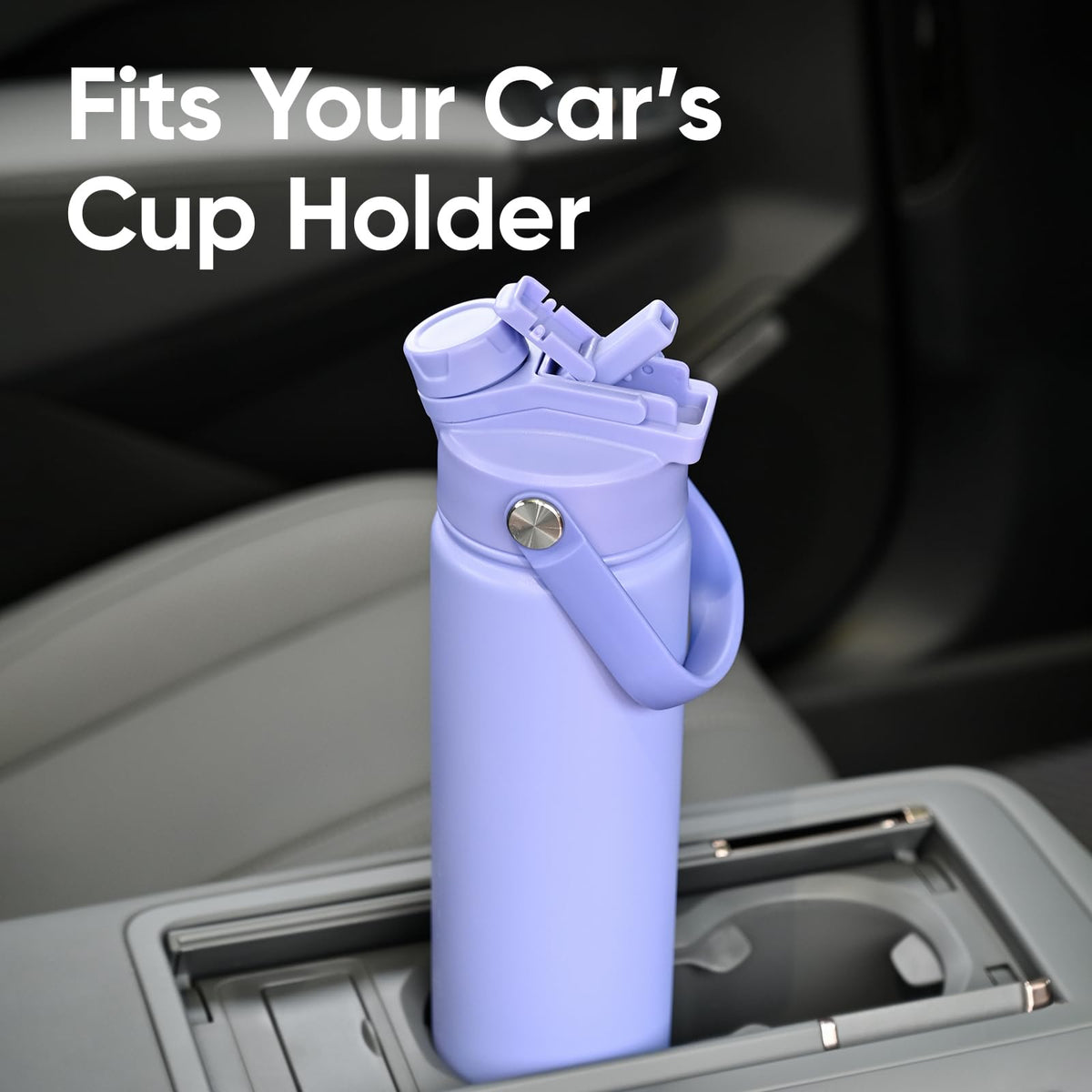 24 oz Insulated Water Bottle (Aurora Blue / 24 Ounces)