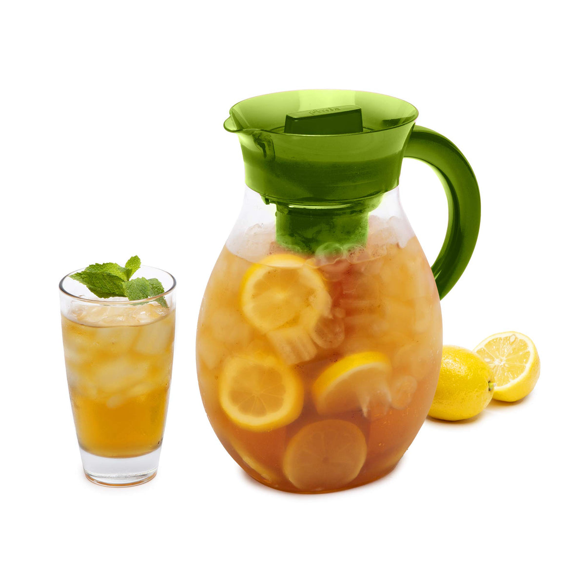 The Big Iced Tea Maker and Infuser (Green / 128 Ounces / Pitcher)