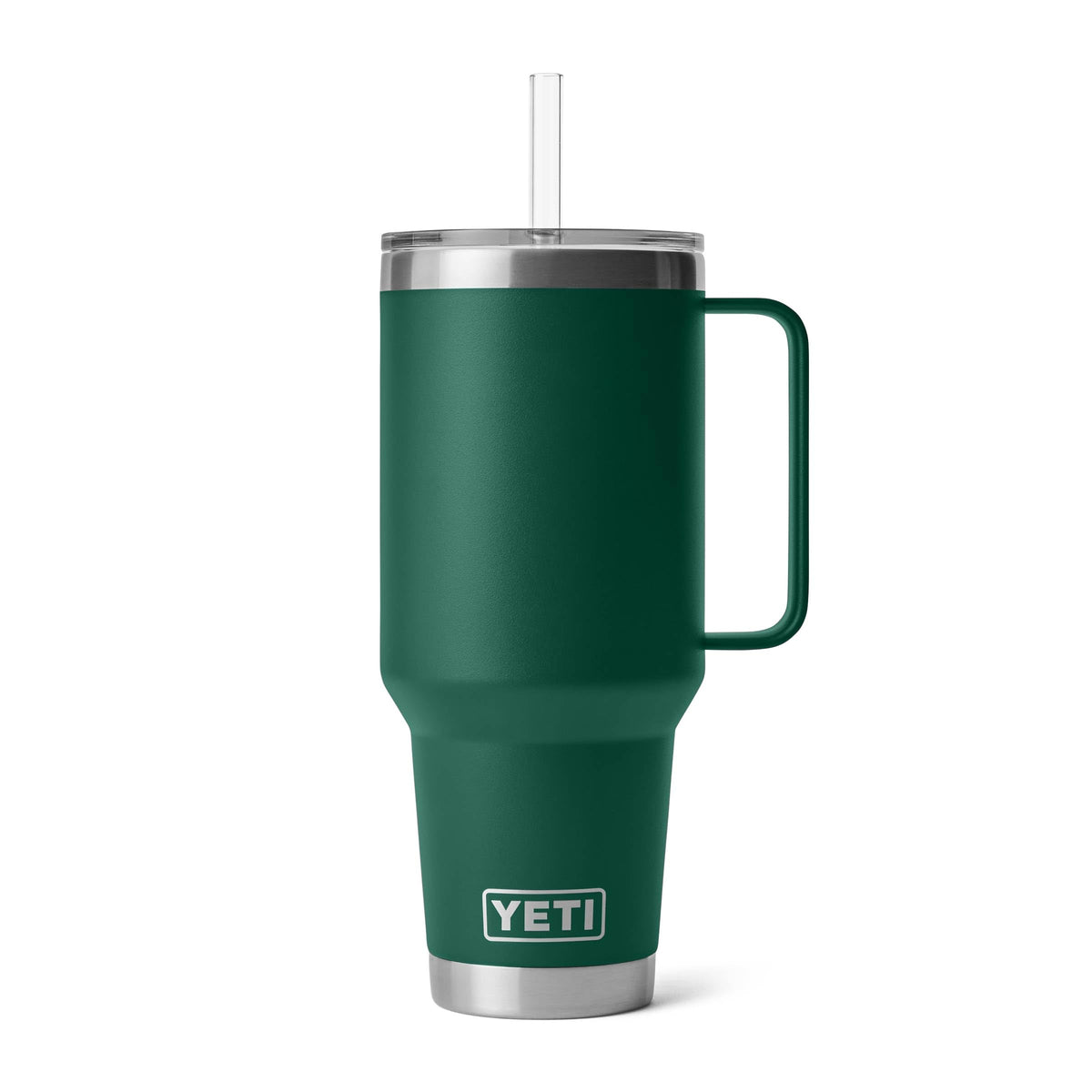 Rambler 42 oz Tumbler with Handle (Black Forest Green / 42 Ounces)