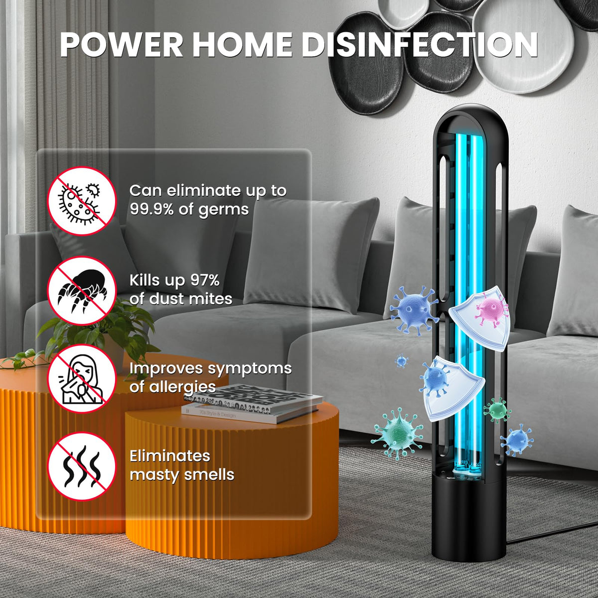 UV Light Sanitizer (Round - 1 Pack)
