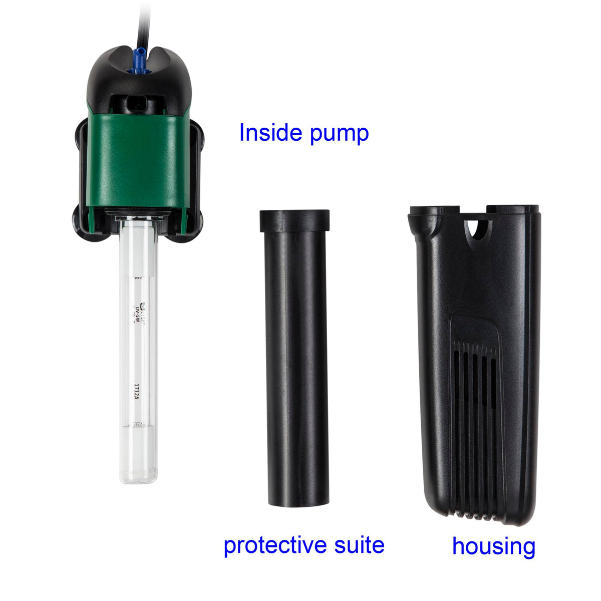 Internal Green Water Killer Aquarium Filter Tank U