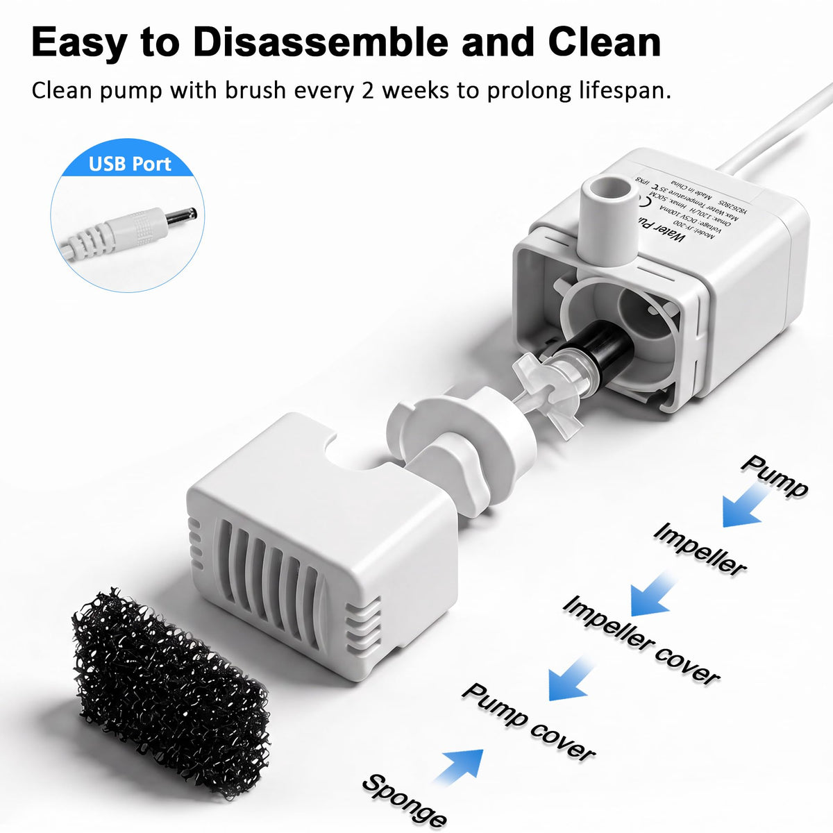 Dog Water Fountain Pump Replacement