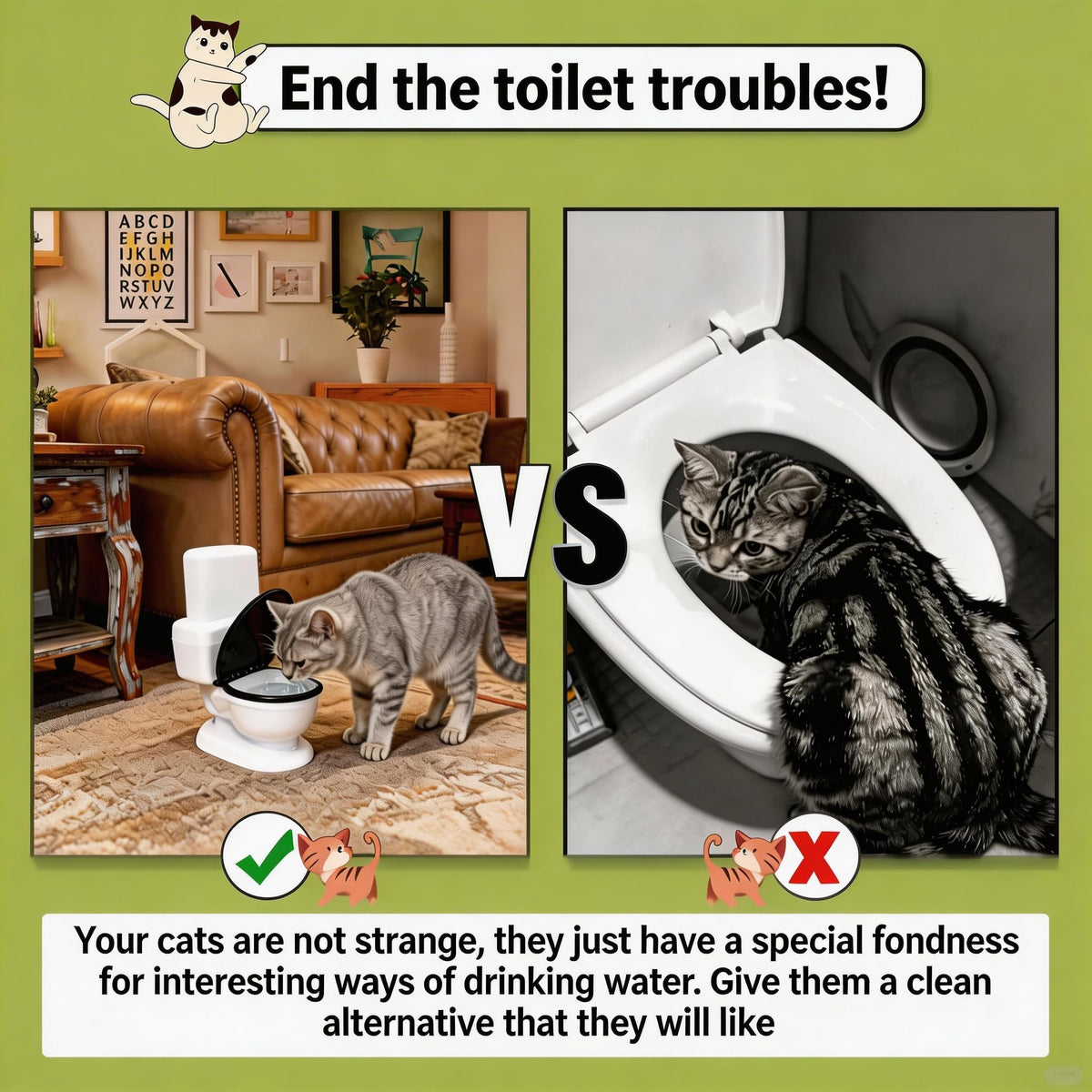 Cat Water Dispenser