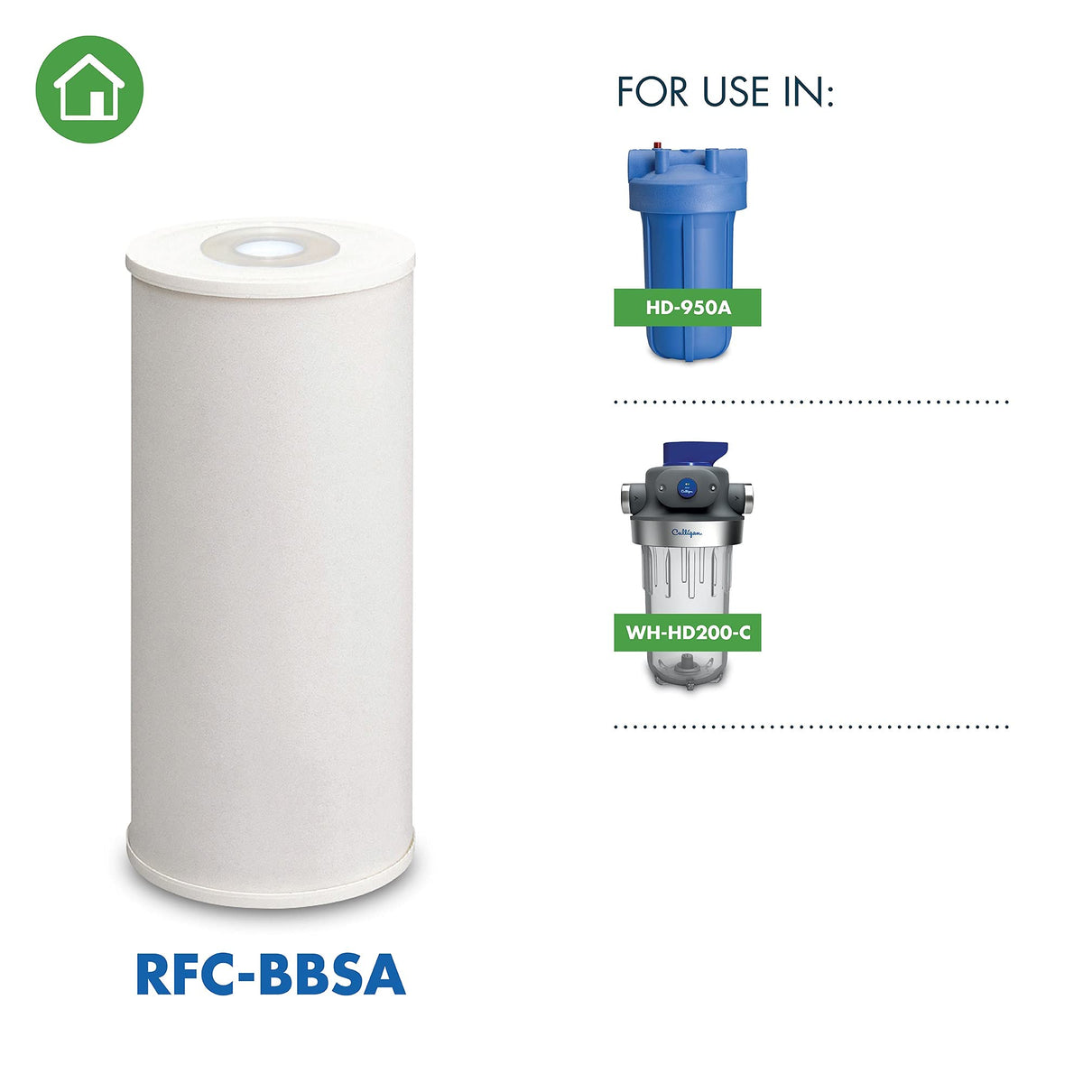 RFC BBSA Whole House Water Filter