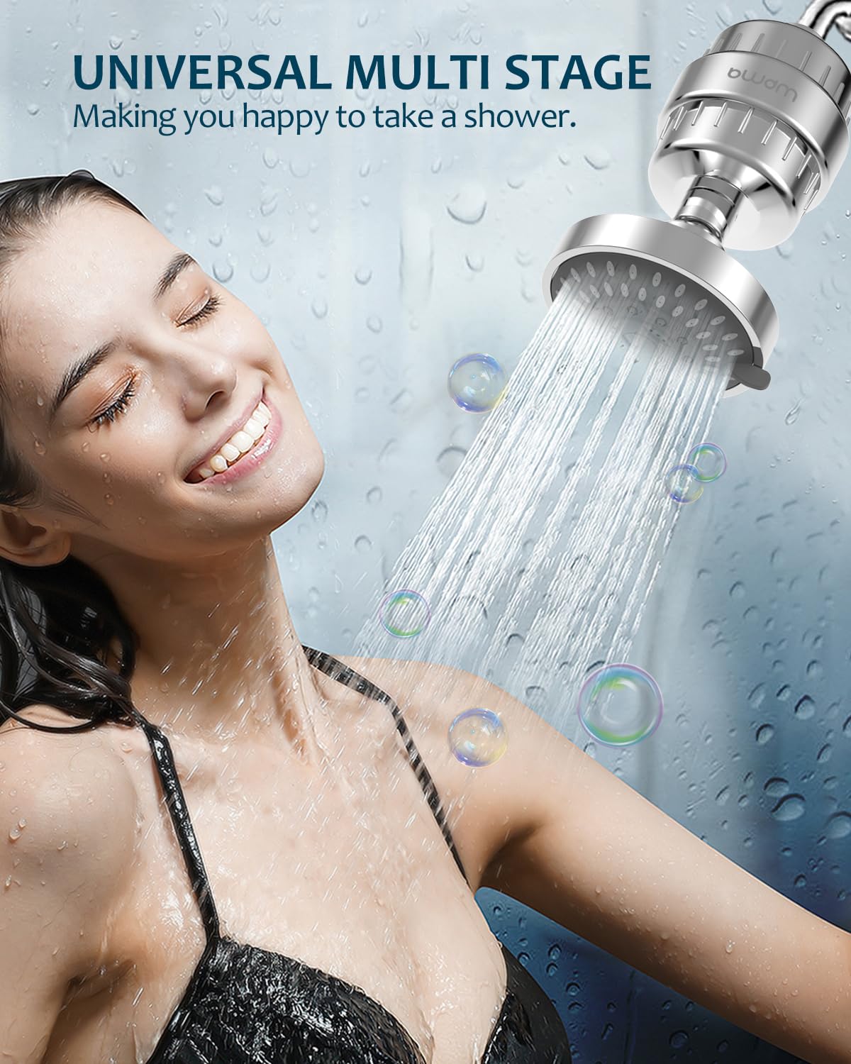 15 Stage Shower Filter (Standard Formula / Chrome)