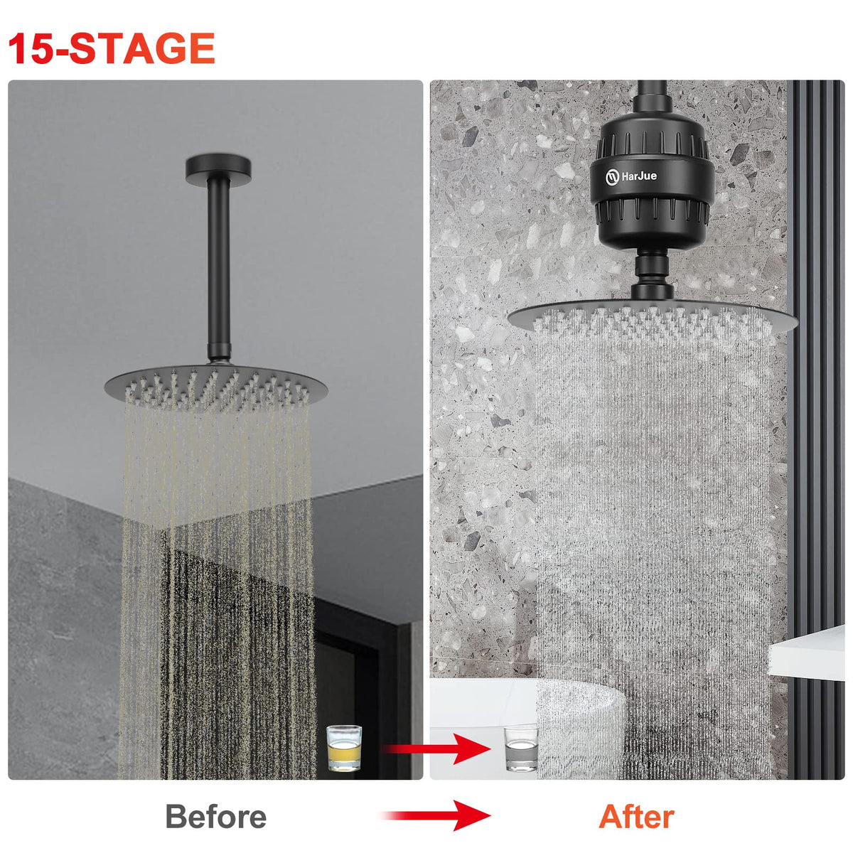 15 Stage Shower Filter Replacement Cartridge