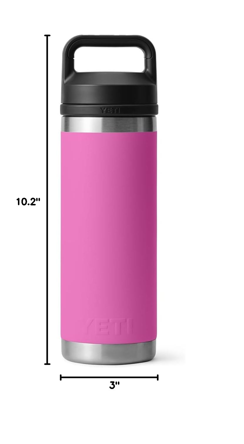 Rambler 18 oz Bottle (Wildflower Fuchsia)