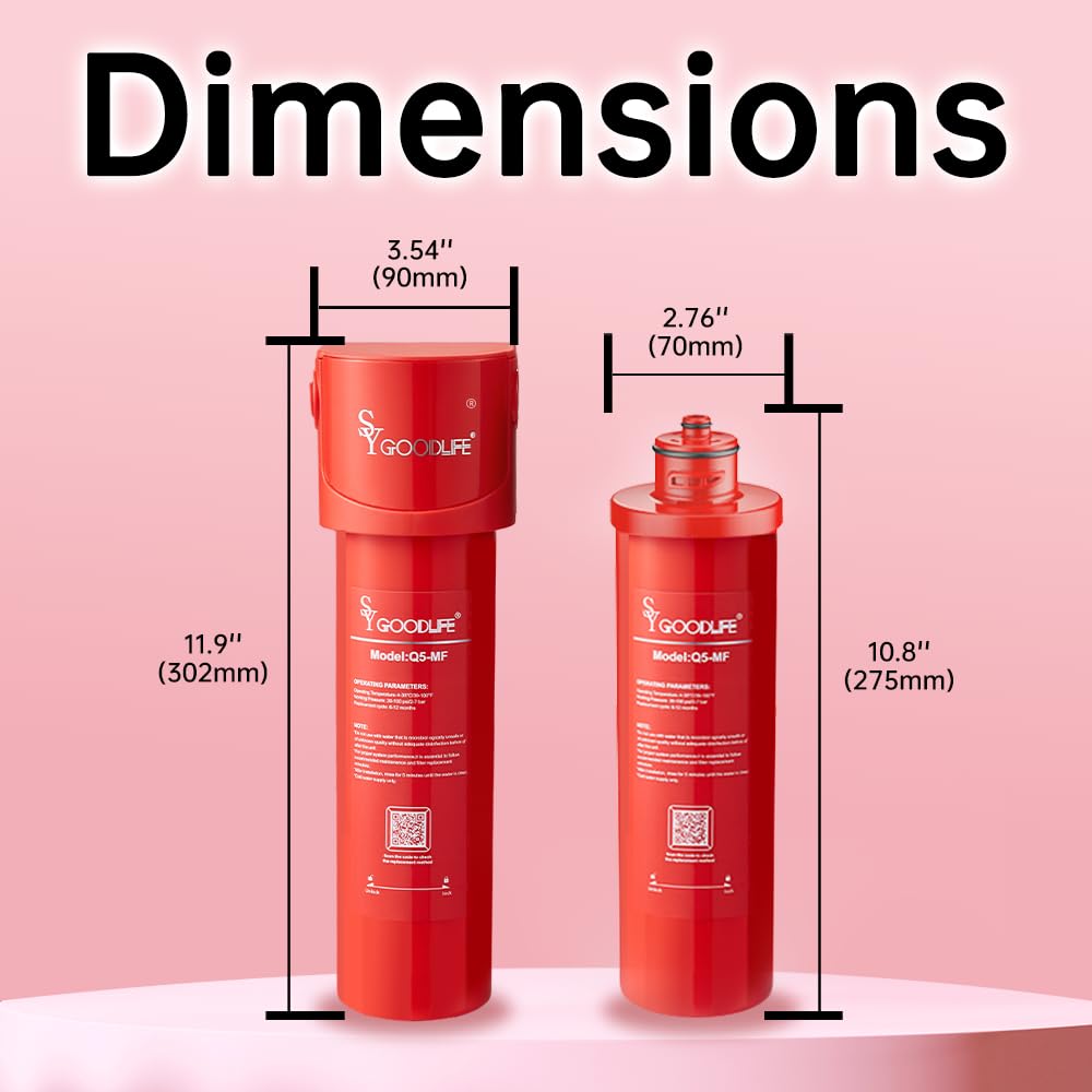 SY GOODLIFE Under Sink Water Filter