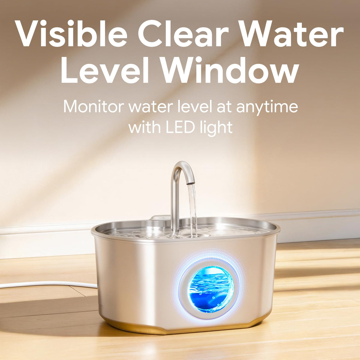 Cat Water Fountain Stainless Steel