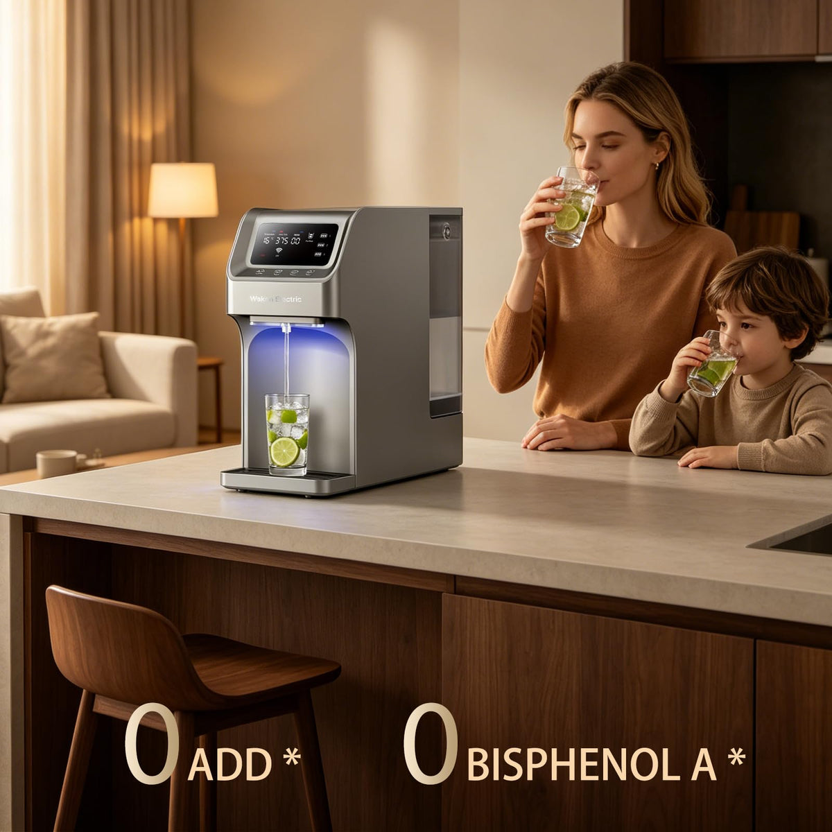 Countertop UV RO Water Filter System (Platinum Grey)