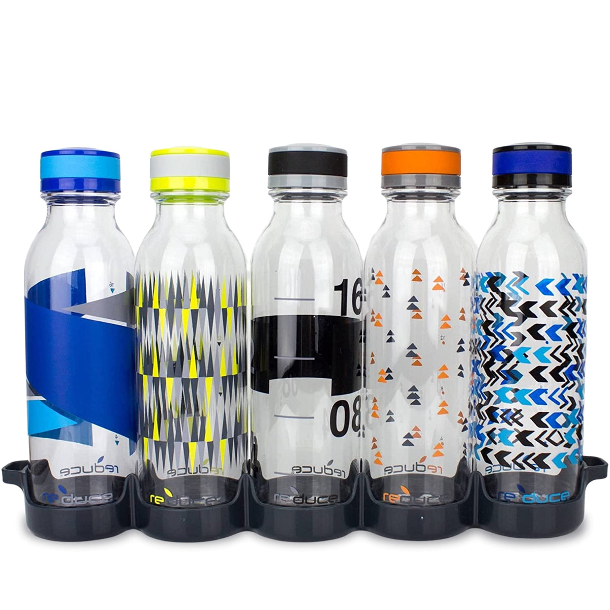 WaterWeek Reusable Water Bottle Set (20 Ounces / Trek)