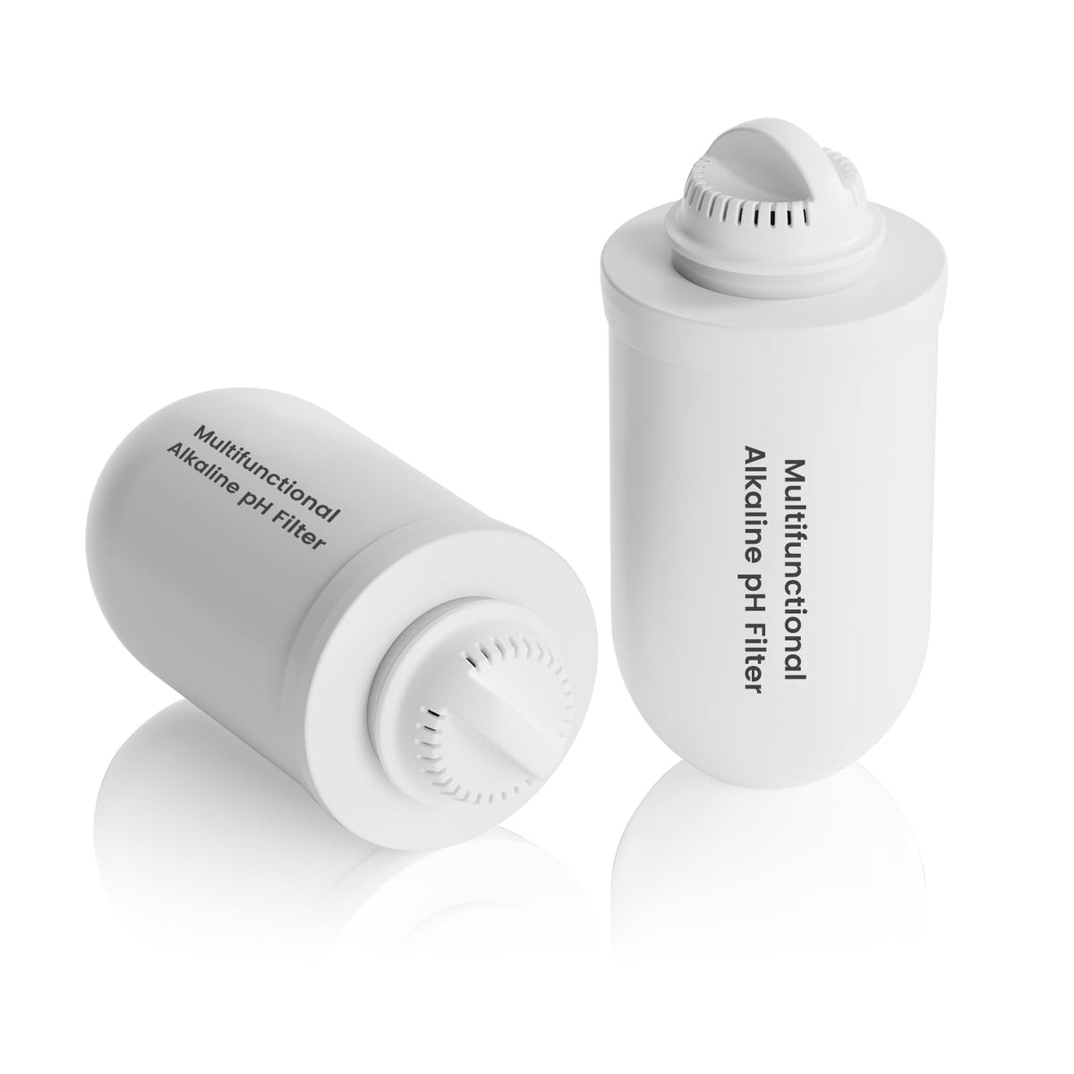 2 Pack BO 3 Multifunctional Alkaline Water Filter Elements (Snow White)