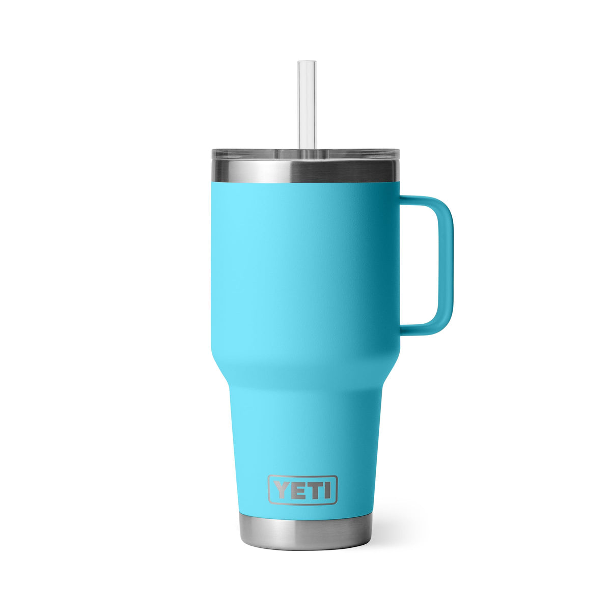 Rambler 35 oz Straw Mug (Reef Blue / 35 Ounces)