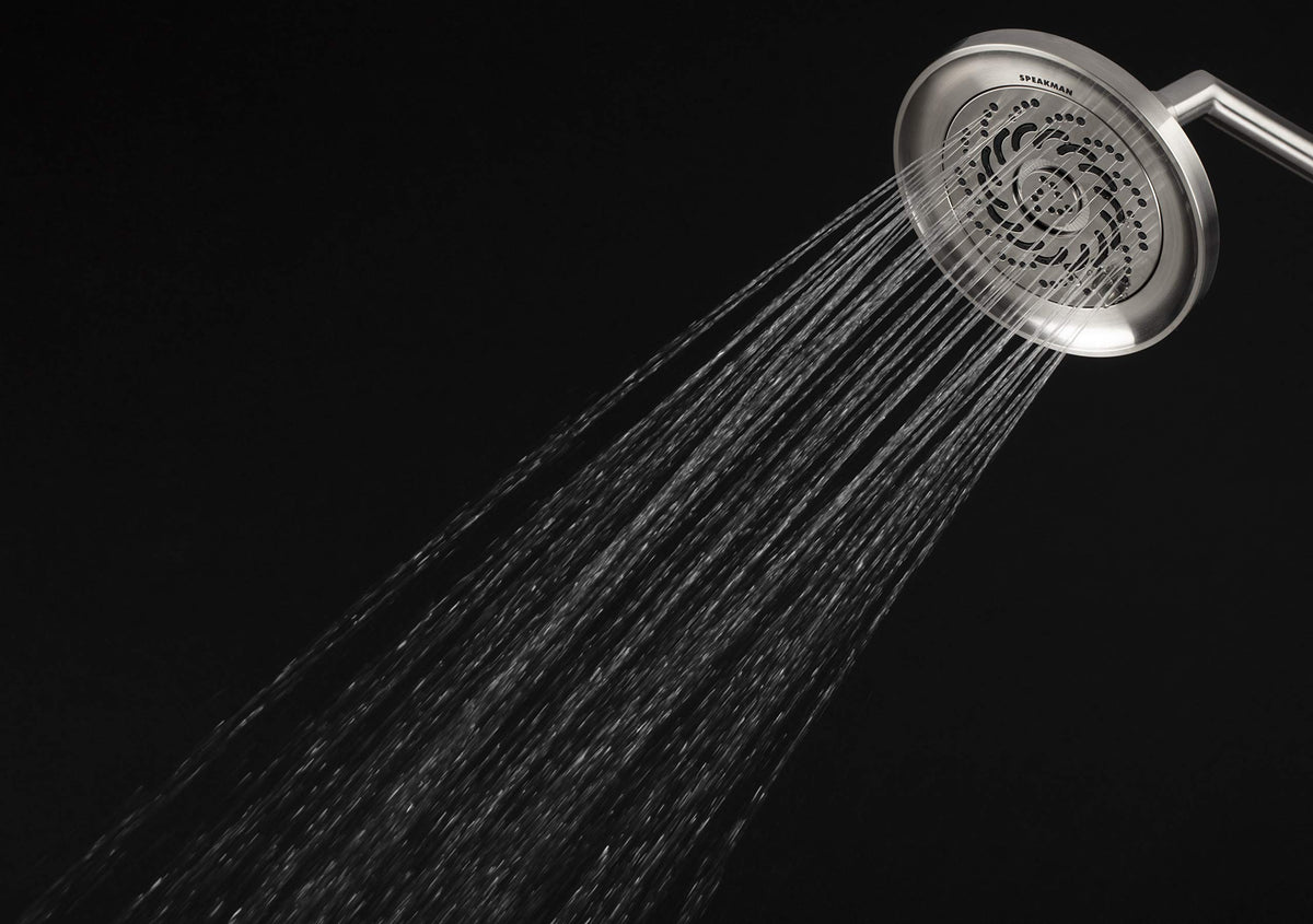 S-5000-BN-E2 Neo Exhilaration High Pressure Fixed Shower Head, 2 GPM, Brushed Nickel (2 GPM / Brushed Nickel)