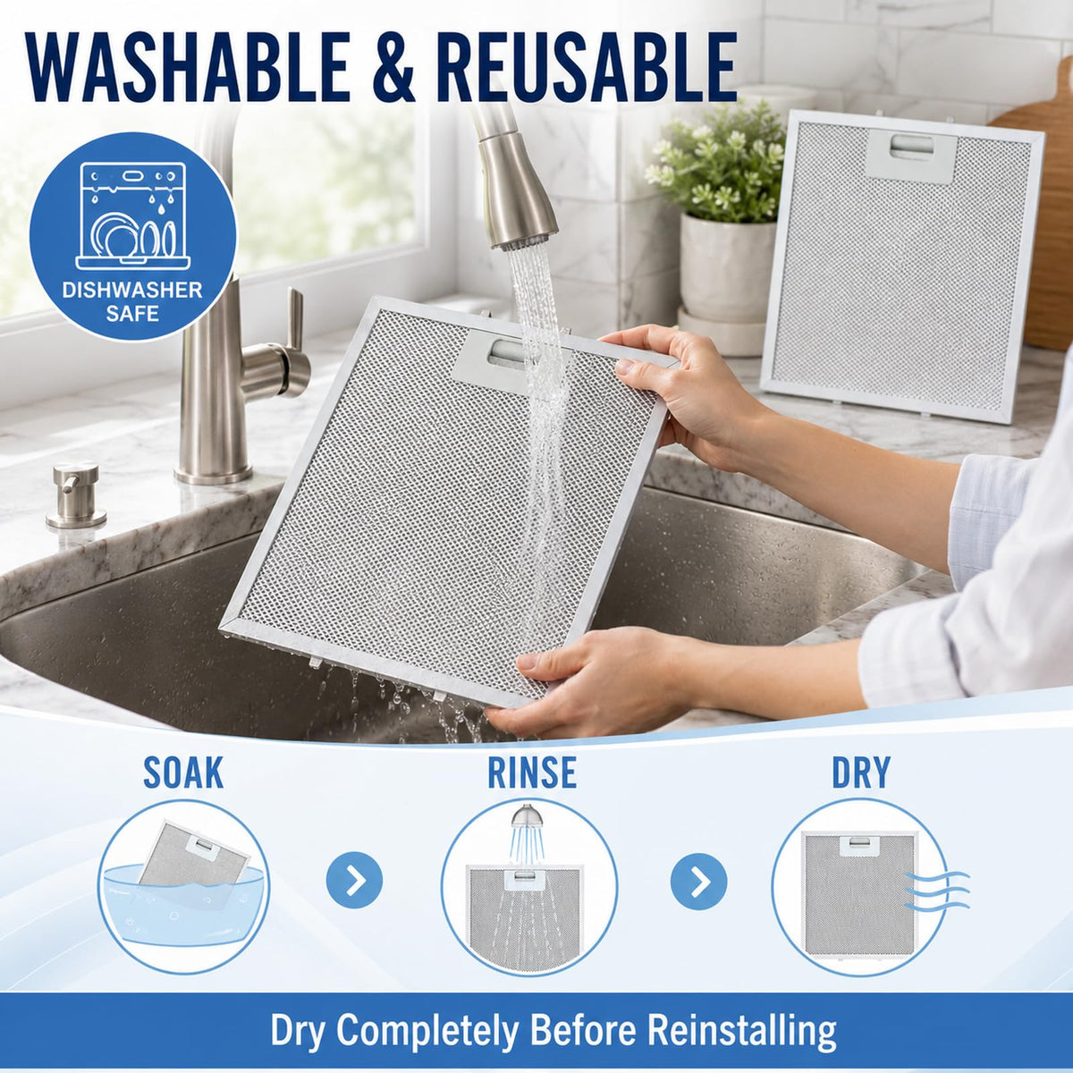 Range Hood Filter 10 1 (10-1/2" X 12" X 0.35")