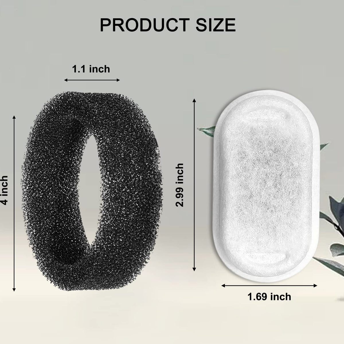 Cat Water Fountain Filters for 108
