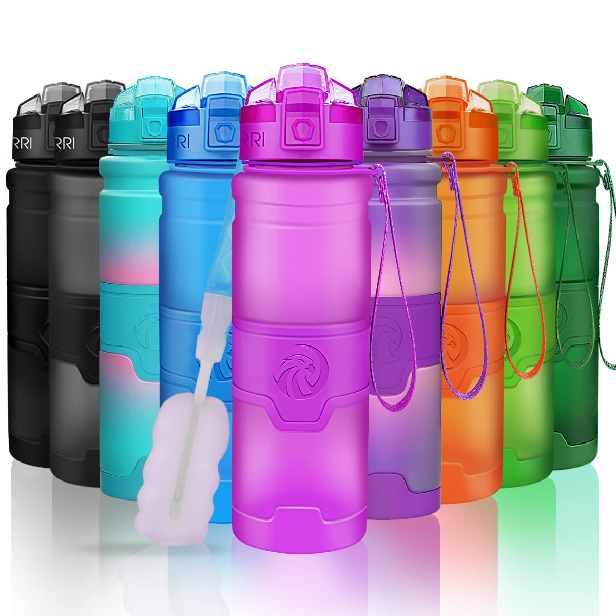 Sport Water Bottle Kids (17 Ounces / Purple)