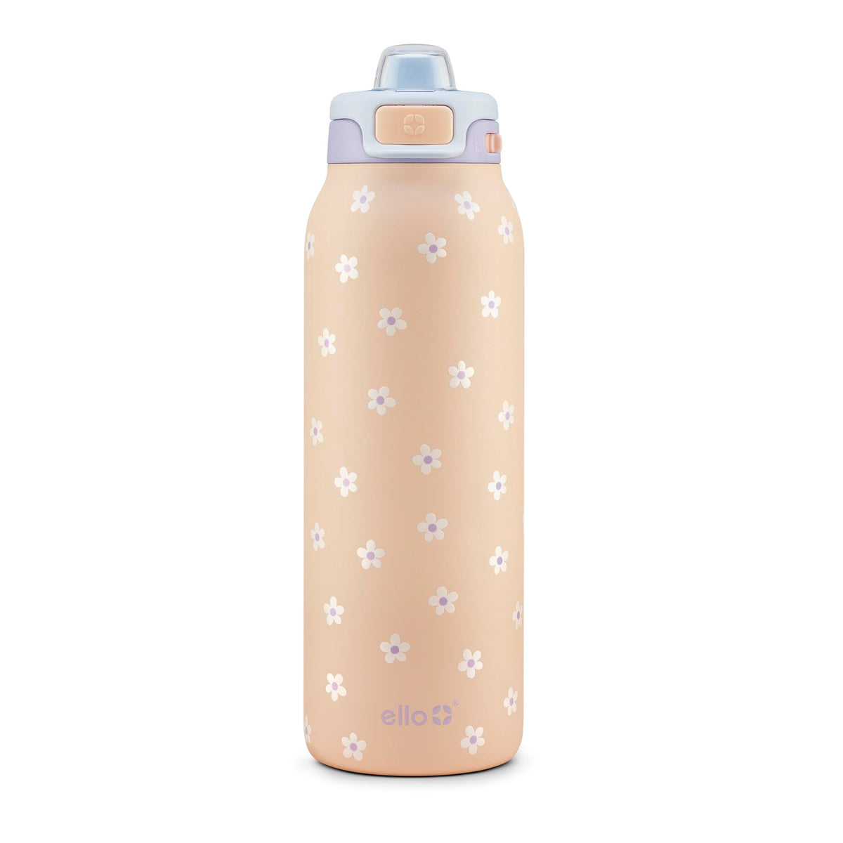 Pop & Fill 32oz Stainless Water Bottle (32oz / Gloss Daisies)