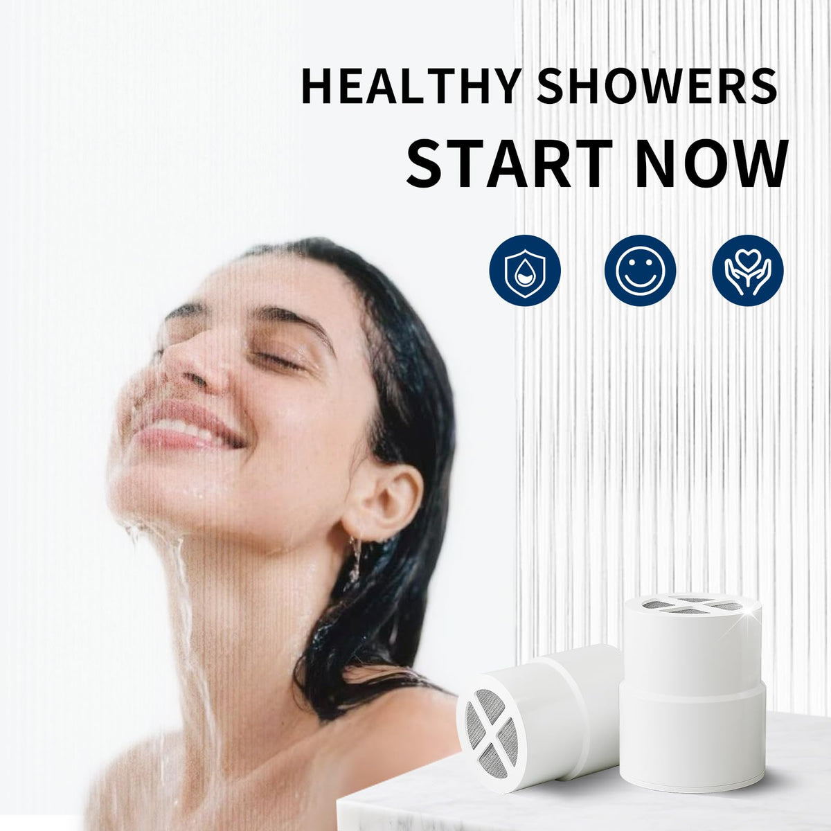 3Pcs Compatible with Jolie Shower Head (3Pcs)
