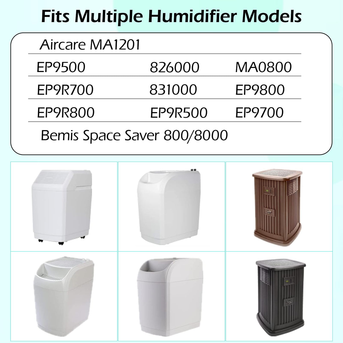 1043 Humidifier Wick Filter Replacement for AirCare & Essick Air
