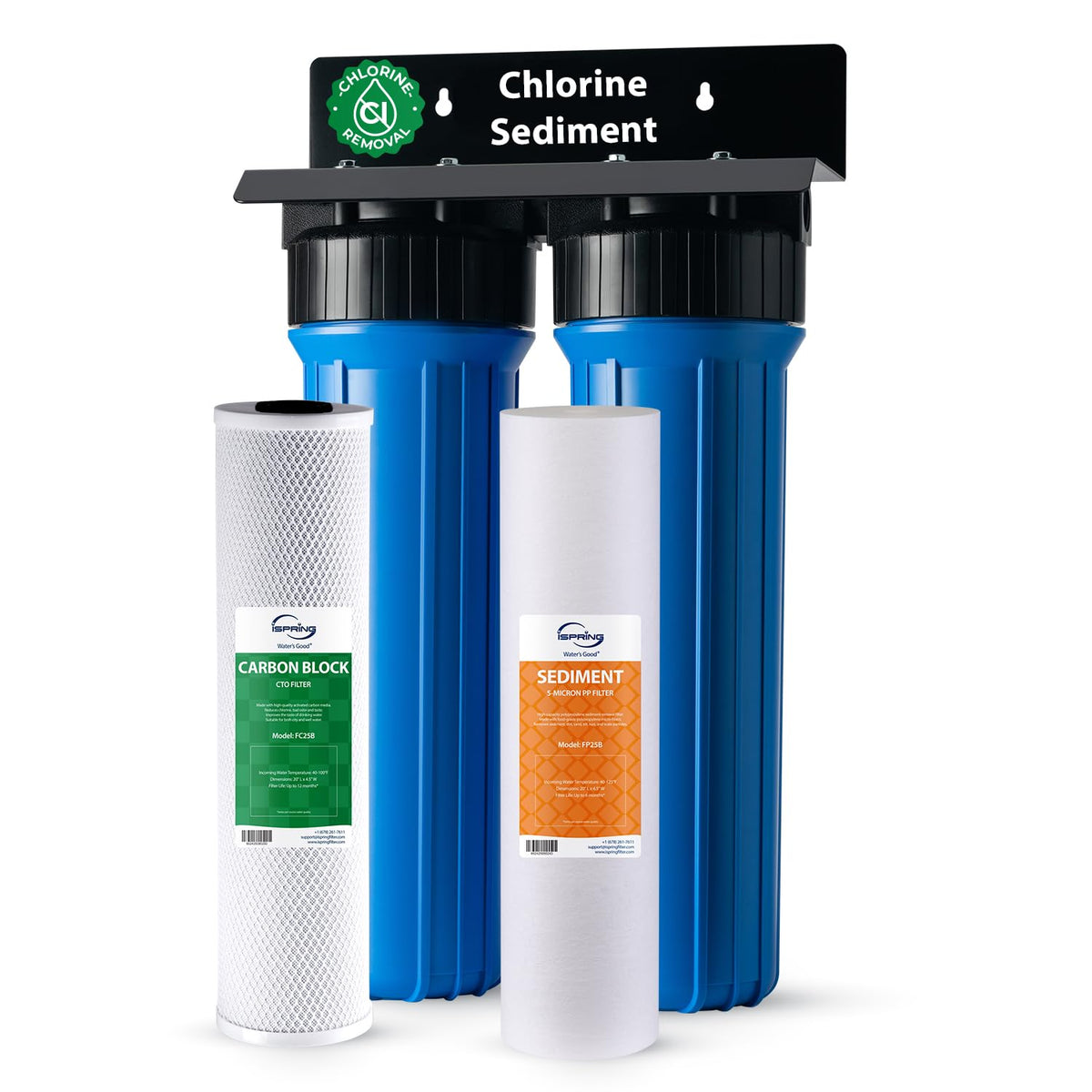 WGB22B 2 Stage Whole House Water Filtration System