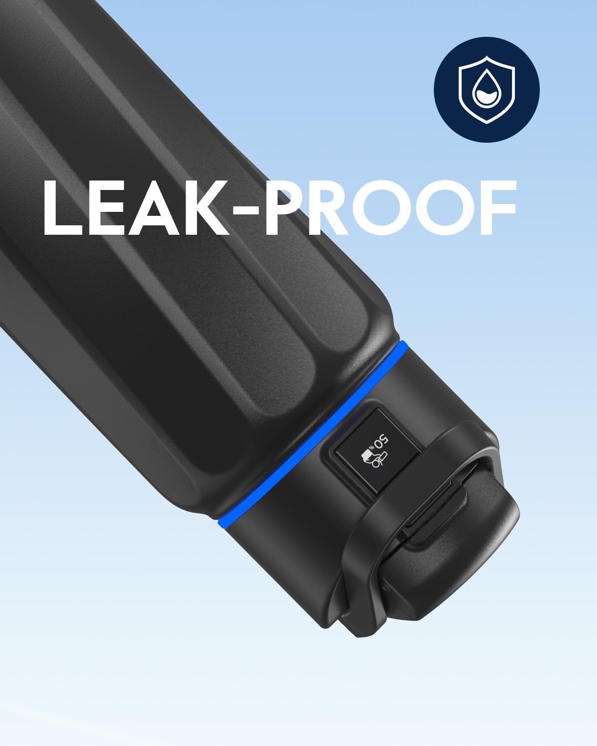 BOOST Smart Water Bottle Tracker with Reminder (Dark Gray)